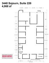 3440 Sojourn Dr, Carrollton, TX à louer Plan d  tage- Image 1 de 1