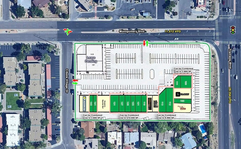 12500 Montgomery Blvd NE, Albuquerque, NM à louer - Photo du bâtiment - Image 3 de 9