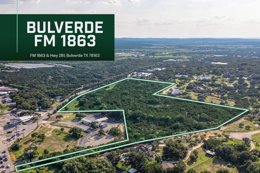 FM 1863 & 281 hwy, Bulverde, TX à vendre - Photo du bâtiment - Image 1 de 4