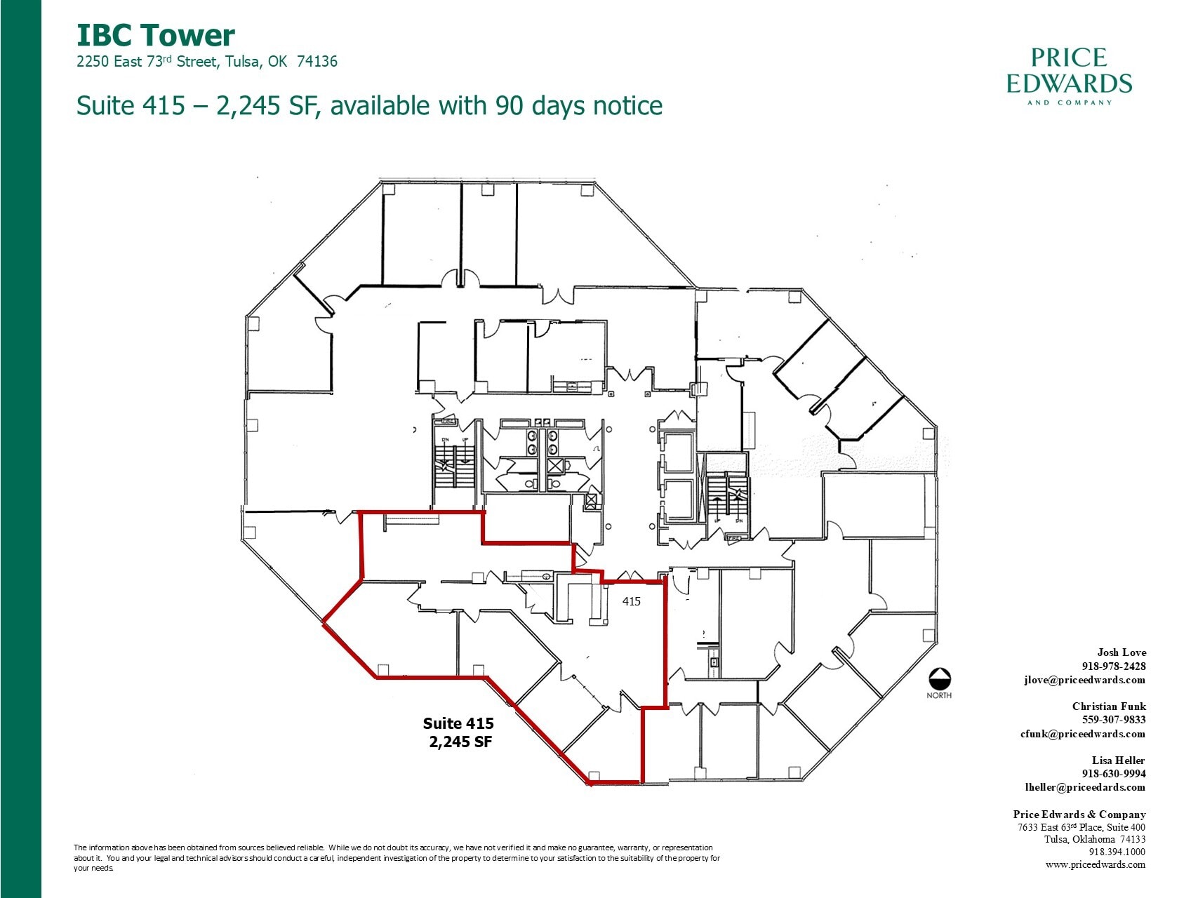 2250 E 73rd St, Tulsa, OK for lease Interior Photo- Image 1 of 1