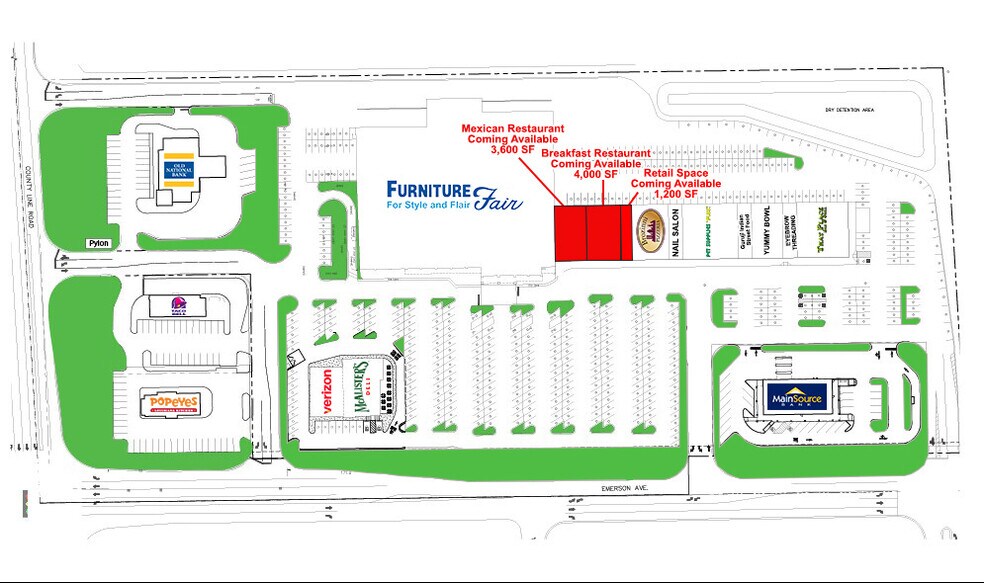 8850 S Emerson Ave, Indianapolis, IN for lease - Building Photo - Image 2 of 4