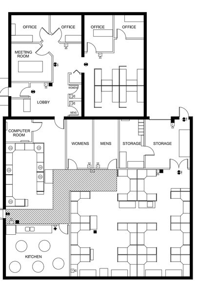 845 Midway Dr, Willowbrook, IL à vendre - Plan d’étage - Image 2 de 2