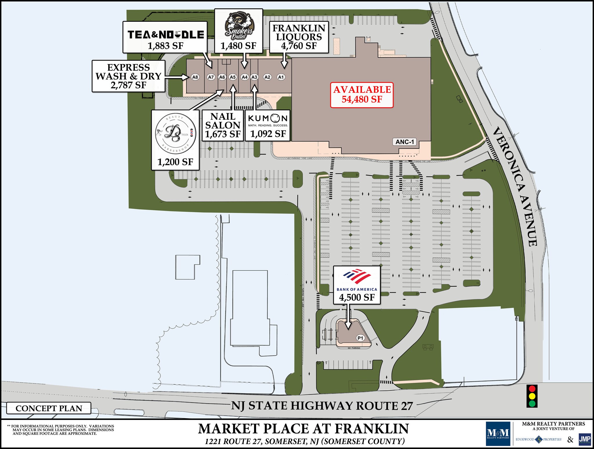 State Highway 27, Somerset, NJ for lease Site Plan- Image 1 of 1