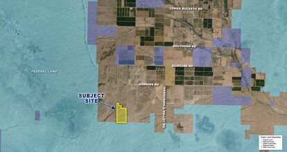 539th Avenue & Elliot Rd, Buckeye, AZ - AERIAL map view - Image1