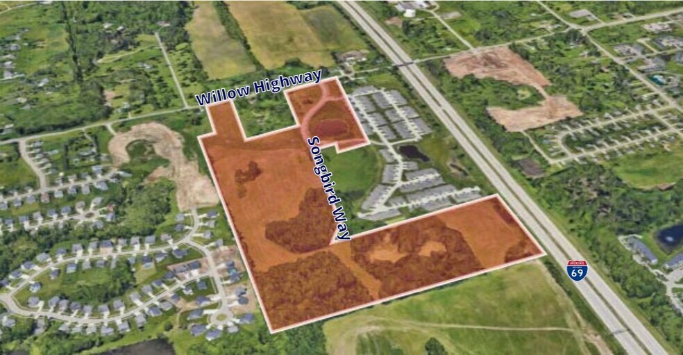 000 W Willow Hwy, Grand Ledge, MI à vendre - Aérien - Image 2 de 3