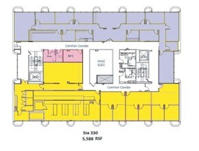 2110 Research Row, Dallas, TX à louer Plan d’étage- Image 1 de 4