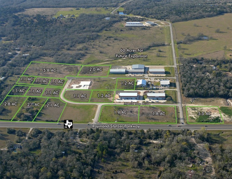 Highway 60 & Jones Rd, College Station, TX à vendre - Photo du bâtiment - Image 1 de 1