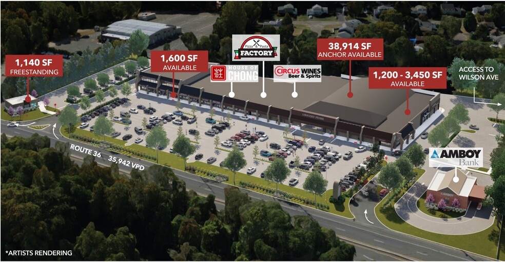 430 State Hwy Rte 36, Middletown, NJ for lease - Building Photo - Image 1 of 12