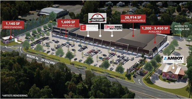 Plus de détails pour 430 State Hwy Rte 36, Middletown, NJ - Commerce de détail à louer