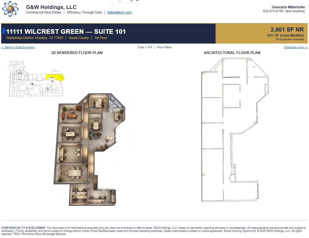 11111 Wilcrest Green Dr, Houston, TX for lease Interior Photo- Image 1 of 1