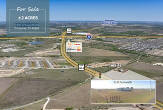 Plus de détails pour 2102 Schuwirth Rd, Converse, TX - Terrain à vendre