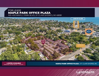 Plus de détails pour 100 Maple Park Blvd, Saint Clair Shores, MI - Bureau à louer