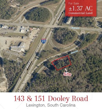 Plus de détails pour 151 Dooley Rd, Lexington, SC - Terrain à vendre