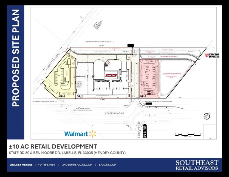 SR 80 & Ben Moore Dr, LaBelle, FL for lease - Building Photo - Image 3 of 6