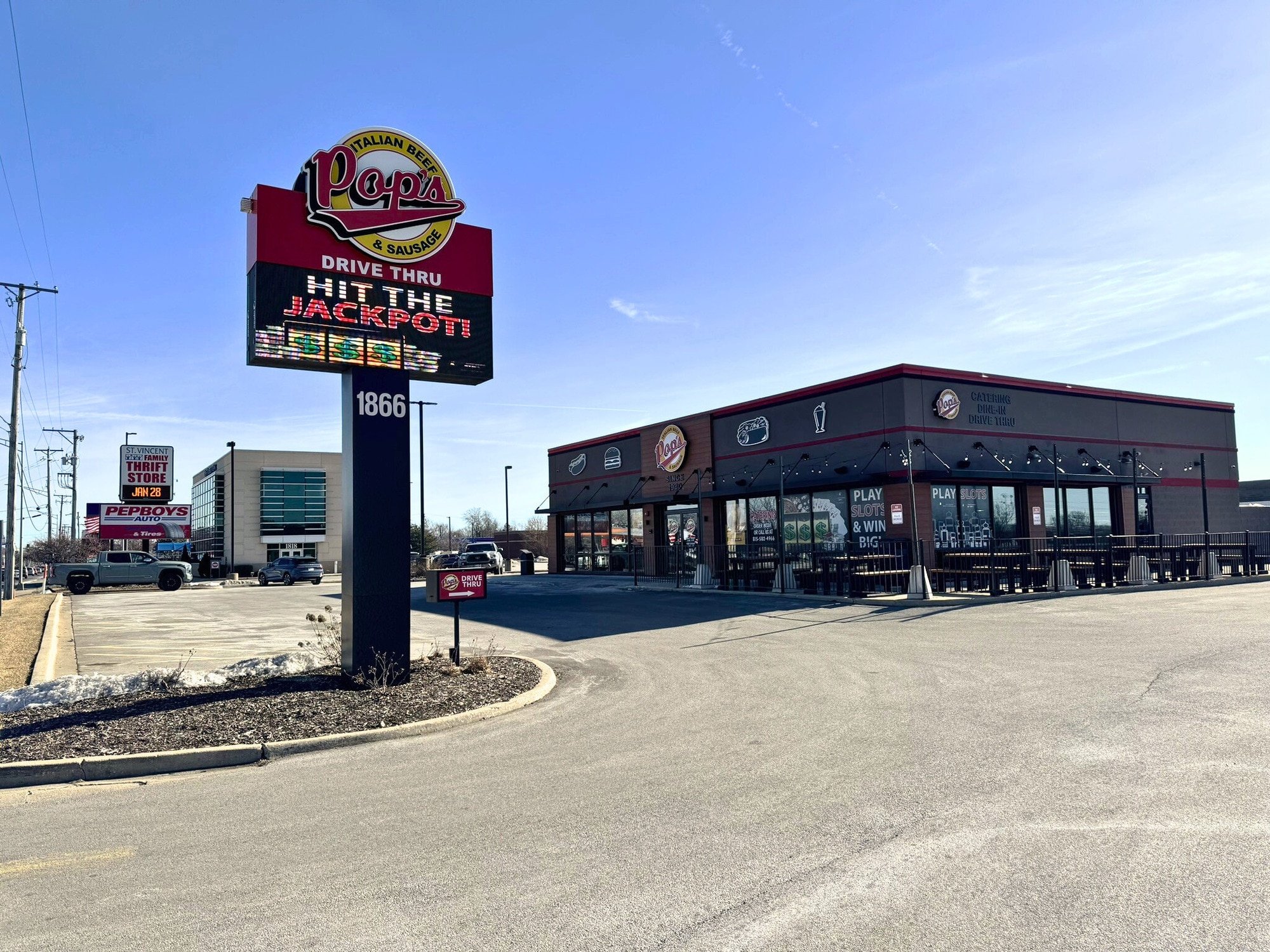 1866 W Jefferson Ave, Joliet, IL à louer Photo du bâtiment- Image 1 de 8