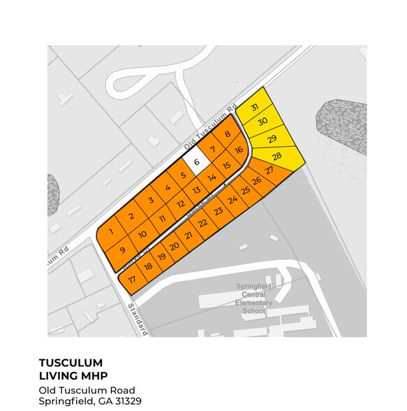255 Old Tusculum Rd, Springfield, GA à vendre - Photo principale - Image 1 de 1