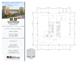 1415 W 22nd St, Oak Brook, IL à louer Plan d’étage- Image 1 de 1