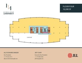 3050 Highland Pky, Downers Grove, IL à louer Plan d’étage- Image 1 de 1
