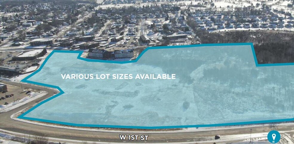W 1st St, Cedar Falls, IA à vendre - Aérien - Image 3 de 3