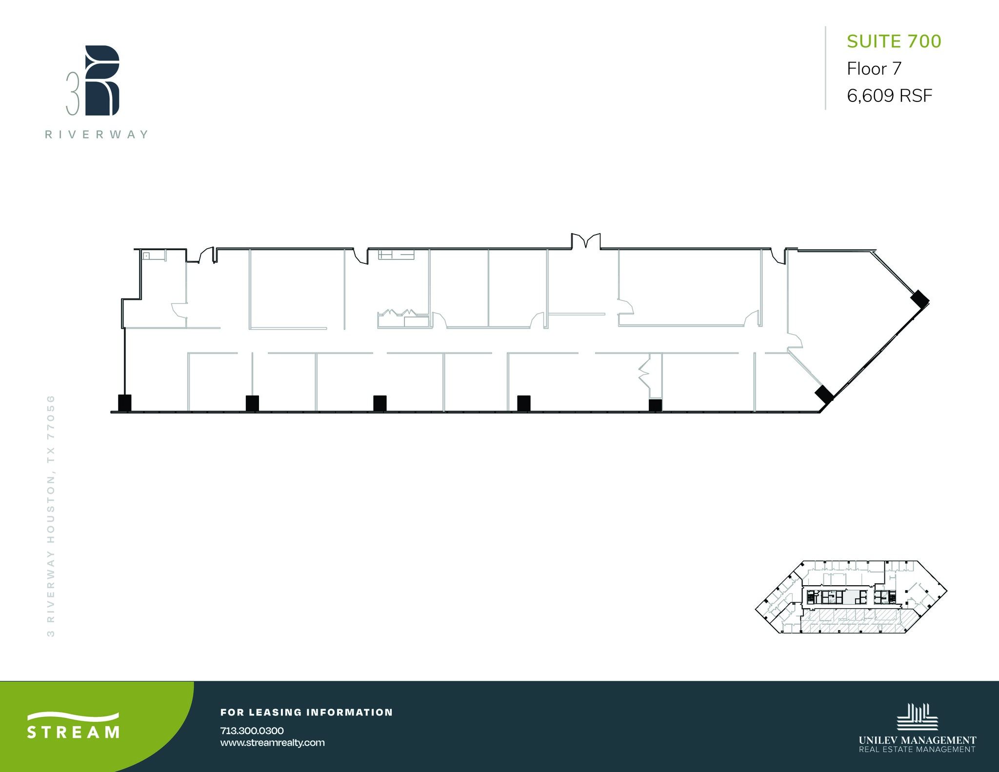 3 Riverway, Houston, TX for lease Floor Plan- Image 1 of 1