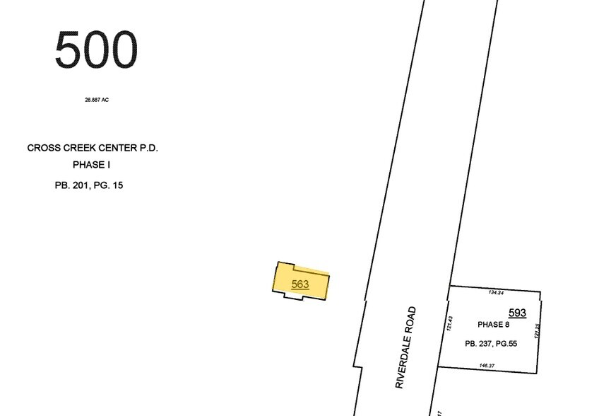 3587 Riverdale Rd, Memphis, TN à vendre - Plan cadastral - Image 2 de 2