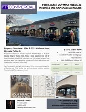 3212-3252 Vollmer Rd, Olympia Fields, IL for lease Interior Photo- Image 1 of 12