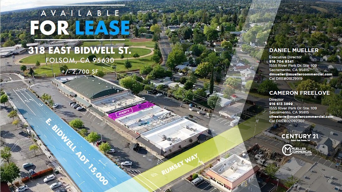 318-328 E Bidwell St, Folsom, CA for lease Primary Photo- Image 1 of 12