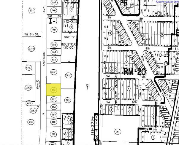 956 S Andrews Ave, Pompano Beach, FL à vendre - Plan cadastral - Image 2 de 12