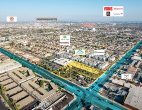 1312-1336 W Rosecrans Ave, Gardena, CA - Aérien  Vue de la carte