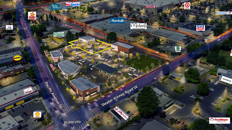 4004 Pacific Ave SE, Lacey, WA à louer - Photo du bâtiment - Image 2 de 4