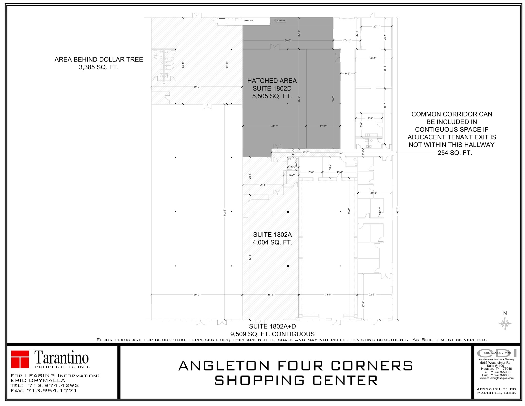1800 N Velasco St, Angleton, TX à louer Plan de site- Image 1 de 1