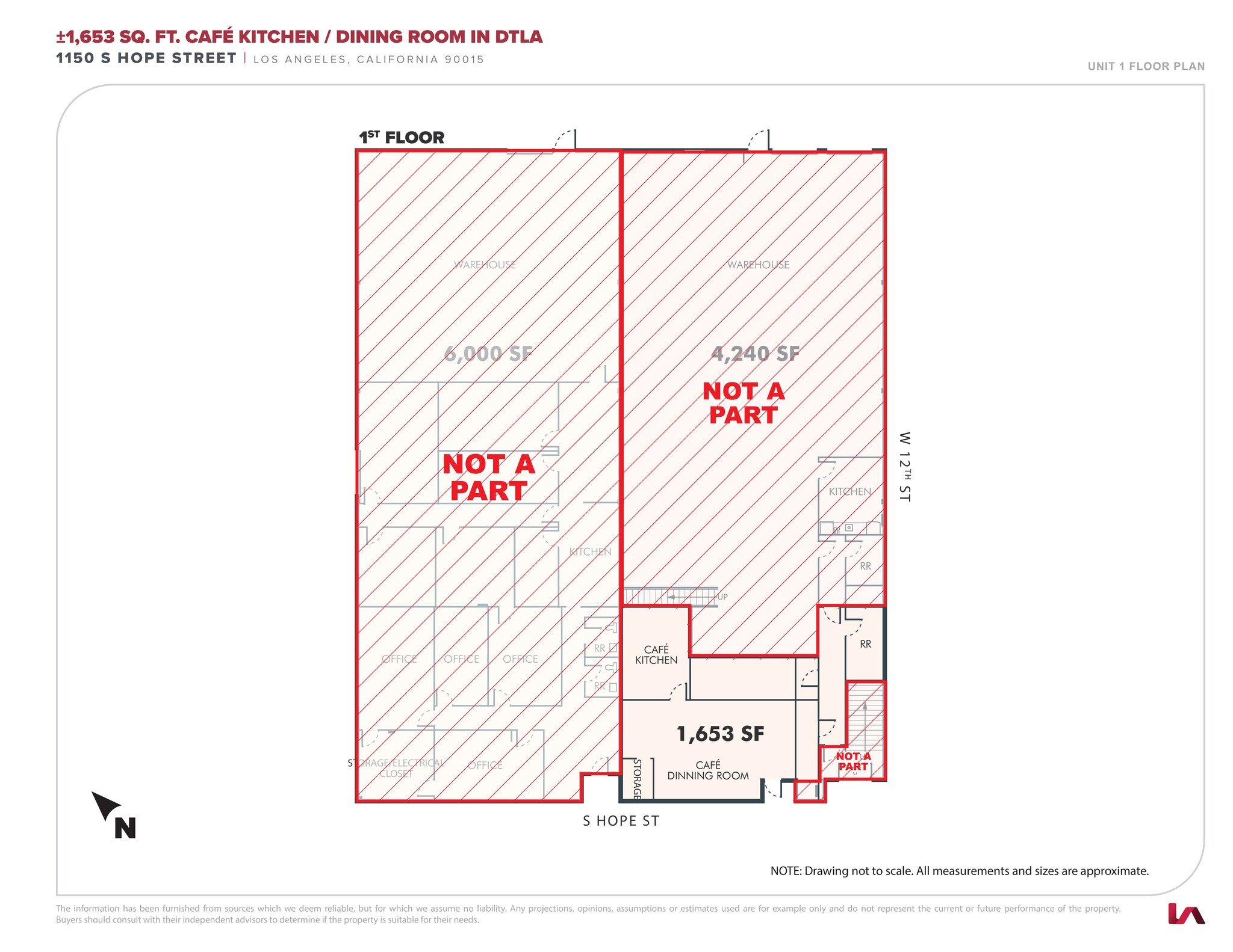 1150 S Hope St, Los Angeles, CA for lease Site Plan- Image 1 of 10
