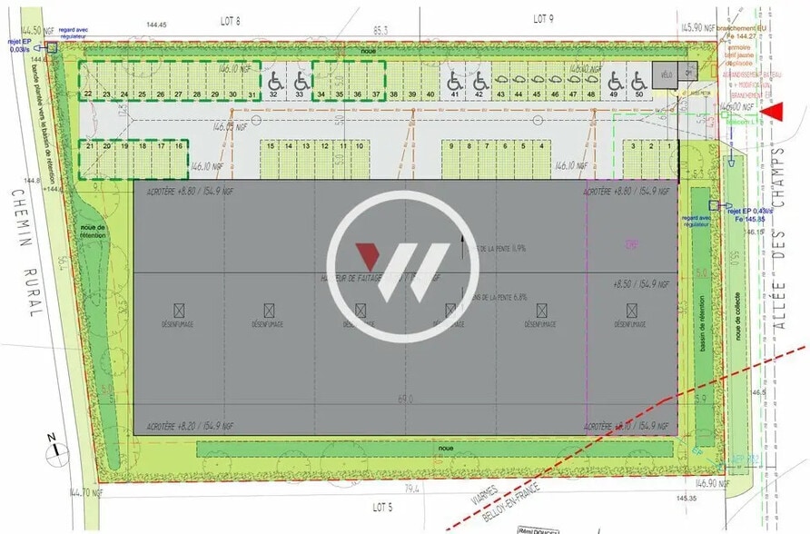 Flex dans Viarmes à louer - Plan de site - Image 1 de 4