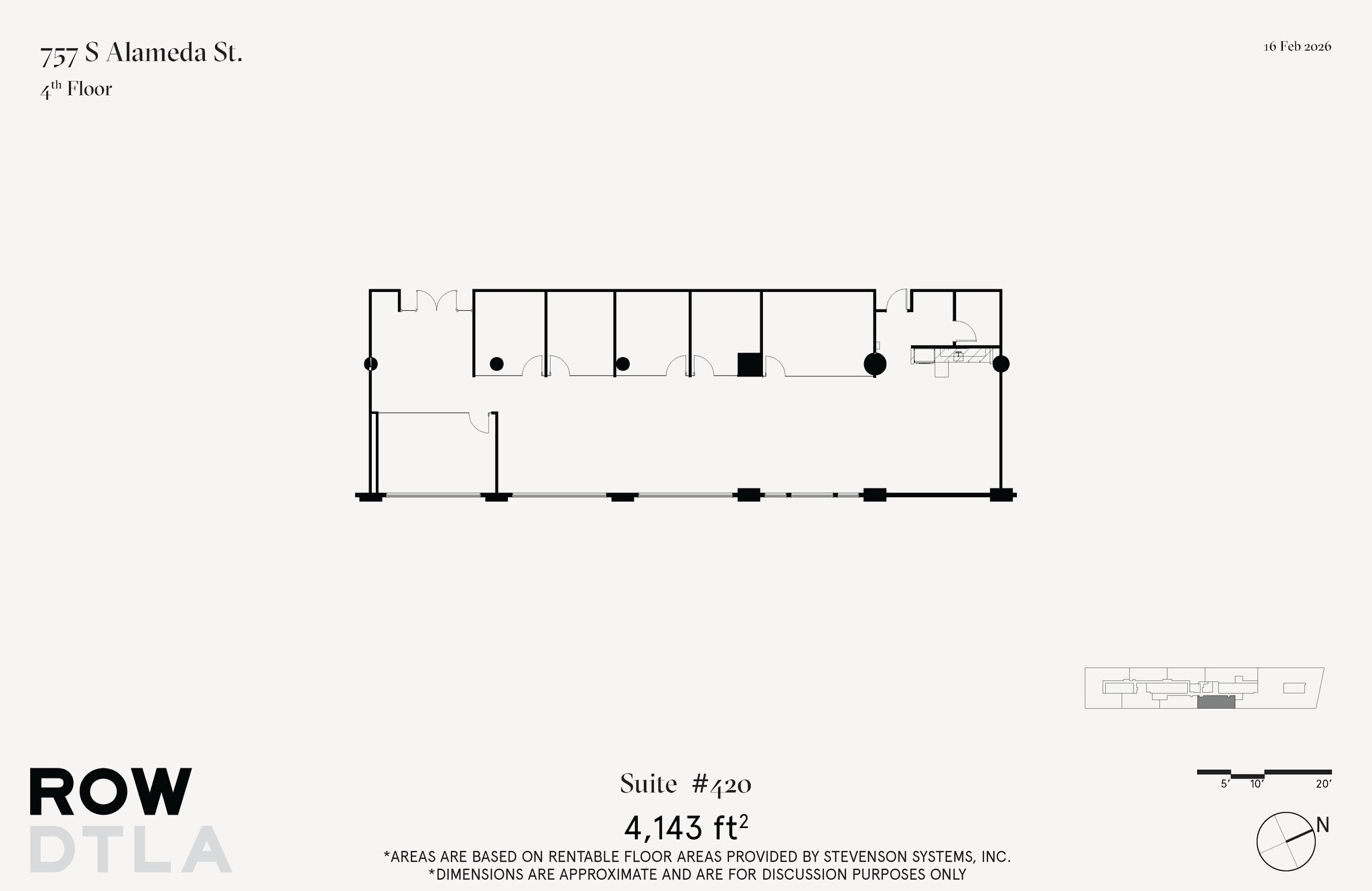 777 S Alameda St, Los Angeles, CA for lease Floor Plan- Image 1 of 2
