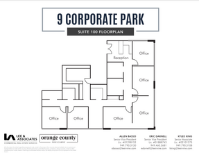 9 Corporate Park, Irvine, CA for lease Floor Plan- Image 1 of 1