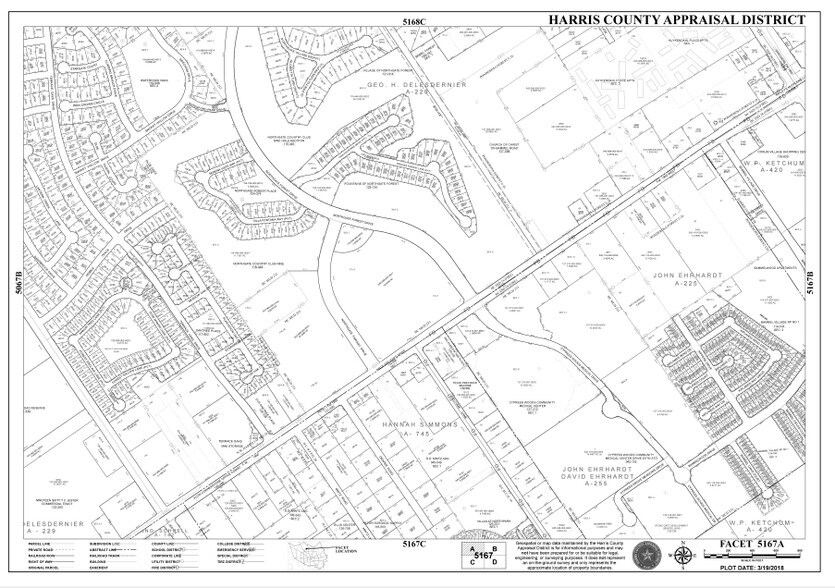 2580 FM 1960 St, Houston, TX à louer - Plan cadastral - Image 2 de 4