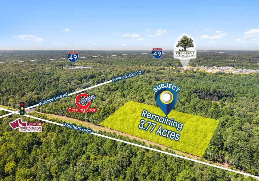 0 Wallace Lake Rd, Shreveport, LA for sale - Building Photo - Image 2 of 5