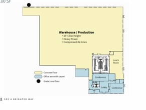 925 Lightpost Way, Morgan Hill, CA for lease Floor Plan- Image 1 of 4
