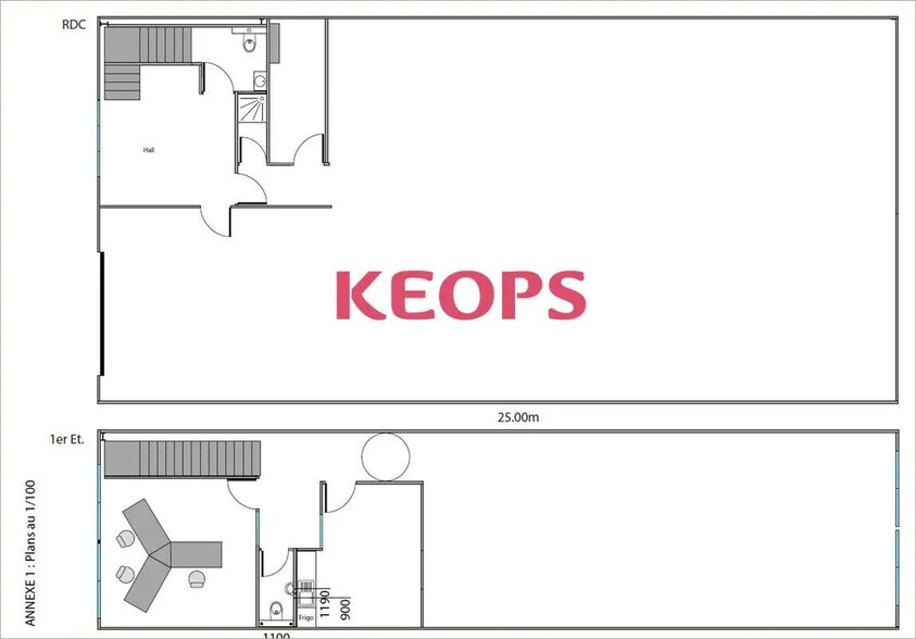 Flex dans Toulouse à louer - Plan d’étage - Image 2 de 7