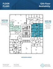 5454 Wisconsin Ave, Chevy Chase, MD for lease Floor Plan- Image 1 of 1