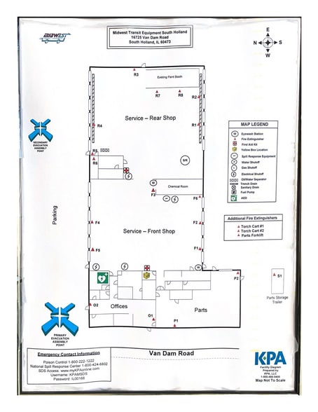 16725 Van Dam Rd, South Holland, IL for lease - Building Photo - Image 2 of 16