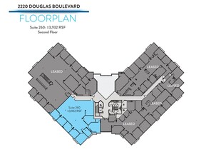 2220 Douglas Blvd, Roseville, CA à louer Plan d  tage- Image 1 de 1