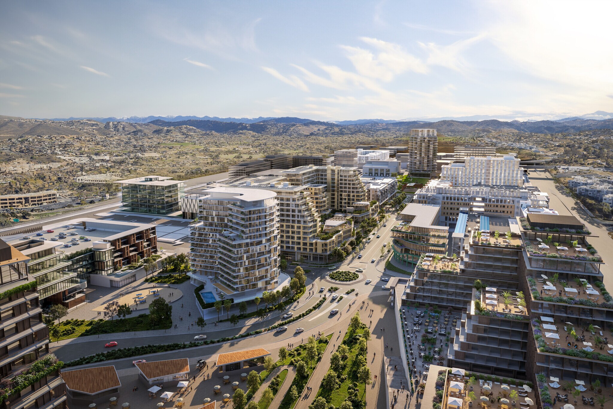 NEC Twin Oaks Valley Rd & Barnham Rd, San Marcos, CA à louer Aérien- Image 1 de 4