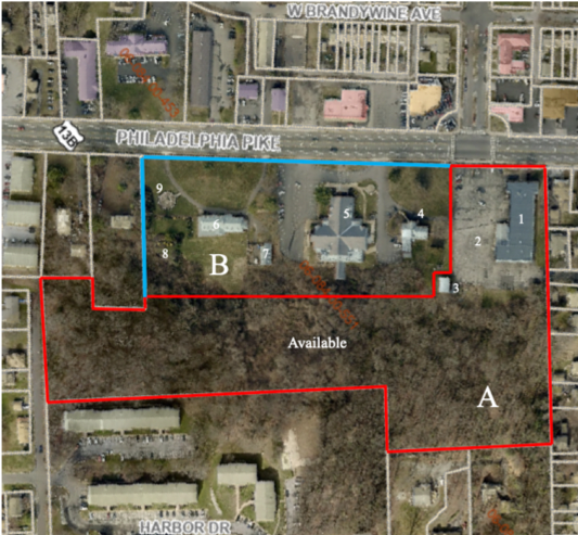 3110 Philadelphia pike, Claymont, DE for sale - Aerial - Image 1 of 4