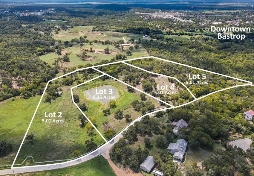 227 Hoffman Rd, Bastrop, TX for sale - Aerial - Image 3 of 4