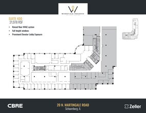 20 N Martingale Rd, Schaumburg, IL à louer Plan d’étage- Image 1 de 1