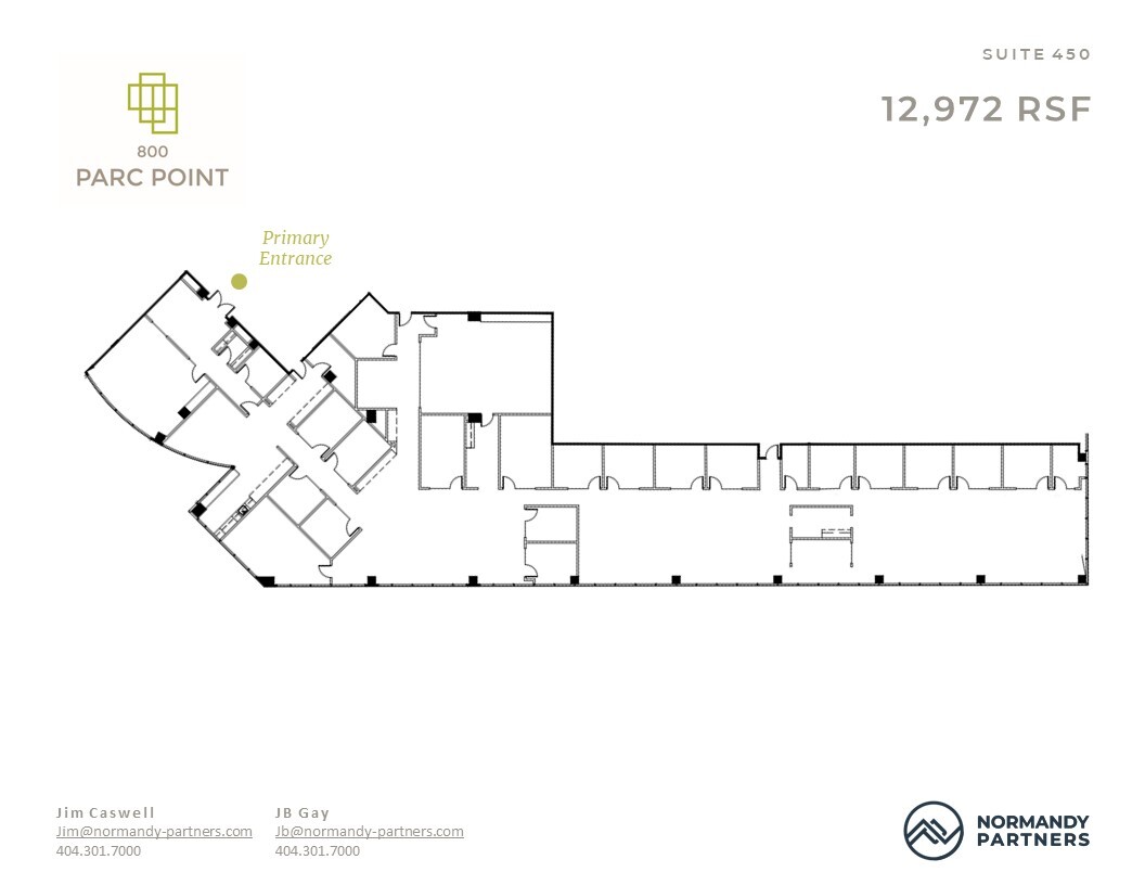 800 Parc Pt, Alpharetta, GA à louer Plan d  tage- Image 1 de 13