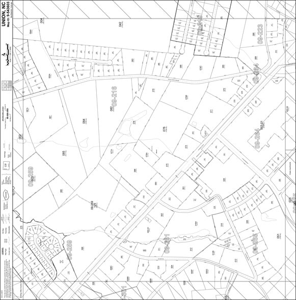 2160 Commerce Dr, Monroe, NC à louer - Plan cadastral - Image 2 de 26