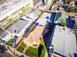 1718 S New England St, Los Angeles, CA - aerial  map view