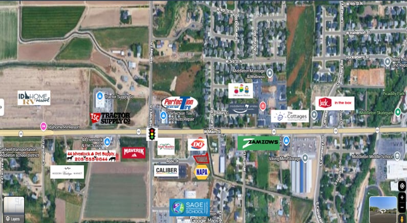 884 Bozic St, Middleton, ID à louer - Aérien - Image 3 de 4